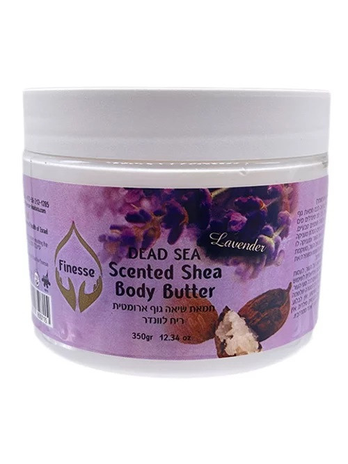 Ароматизированное масло ШИ для тела (лаванда) Finesse 350ml