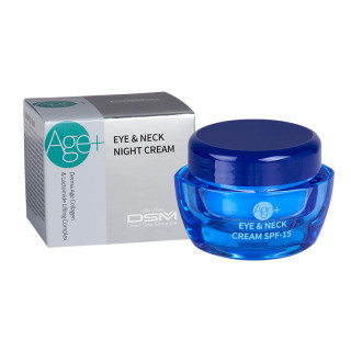 Ночной крем для кожи вокруг глаз и шеи "Дерма эйдж коллаген" Mon Platin AGE+